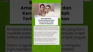Baru Menikah, Amanda Manopo dan Kenny Austin Sudah Terlibat Perdebatan