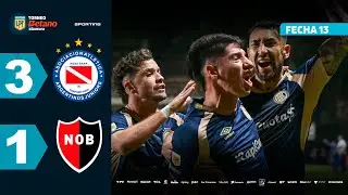 ARGENTINOS 3 - 1 NEWELL'S | Resumen del partido | 