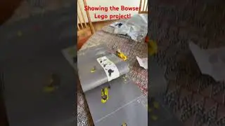 Showing the Bowser Lego project subscribe for part 2!