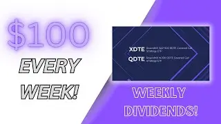 $100 EVERY WEEK! Investing in QDTE for weekly income!