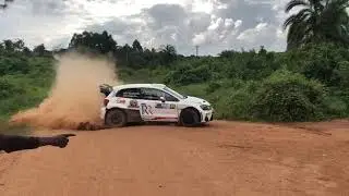 Rajiv, Olinga in lead as National Rally Championship opens