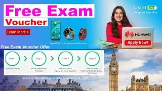 Free Exam Voucher Huawei Certification | HCIA Free Exam Voucher | Huawei Certification Digital Skill
