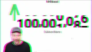 МОМЕНТ КОГДА MR.BEAST НАБРАЛ 100 МЛН. ПОДПИСЧИКОВ