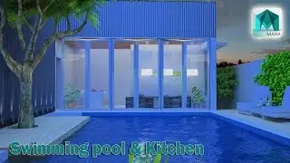 Villa Interior Vray Lighting Tutorial in Autodesk Maya - Part 8_End