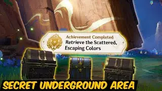 Hidden Area Retrieve the Scattered, Escaping Colors Hidden Achievement | Genshin Impact 5.0 Natlan