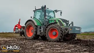 ☆ WIOSNA 2020 ☆ MOKRE GŁĘBOSZOWANIE Z FENDT'EM! ☆ FENDT 720 ☆  AGRO-MAXXX KIEROWCA!? ☆