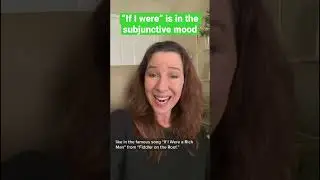“If I was” or “If I were”? The subjunctive mood 