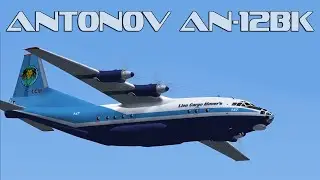 Landing the Antonov An-12BK at Ivato International Airport in FSX