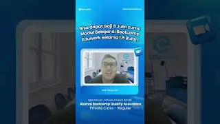 Testimoni Alumni - Iqbal Fahrian (QA di Bank Mandiri)