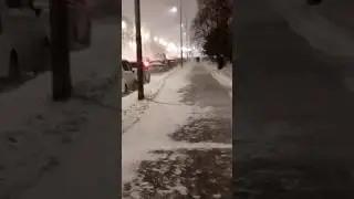 Ледяной ветер в Петербурге/ циклон с характером/Купчино