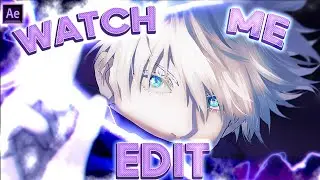 WATCH ME EDIT AFTER EFFECTS Anime! How to make a channel intro (FREE PROJECT FILE AVAILABLE)