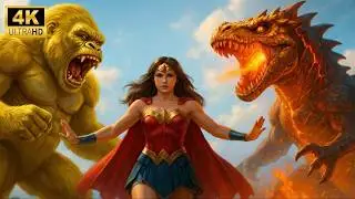 Kong vs T-Rex | Full Fight (2026 AI Movie)