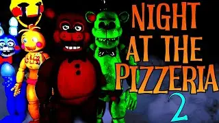 NIGHT AT THE PIZZERIA 2 - GAMEPLAY (ANDROID/iOS)