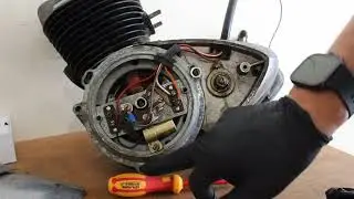 BSA Bantam D7 Rotor & Stator Removal Guide (Flywheel)
