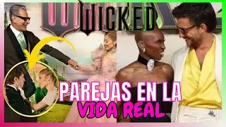 WICKED PAREJAS EN LA VIDA REAL DE LOS ACTORES DE LA PELICULA | Datos curiosos del ELENCO