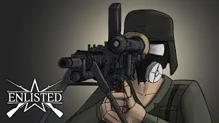 LMG sniper - (Enlisted Type 97 LMG Review + Gameplay)