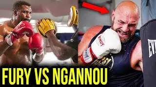 *NEW* FRANCIS NGANNOU VS TYSON FURY SIDE BY SIDE TRAINING FOOTAGE