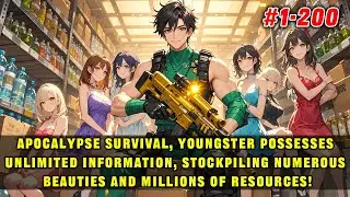 🔥Apocalypse Survival, Young Man Stockpiles a Large Number of Beauties and Millions of Resources!