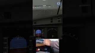 Extreme Low Visibility Crosswind Landing an Air India Airbus A320 at Abu Dhabi International Airport