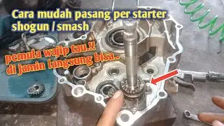 cara pasang per stater shogun 110 / per selah