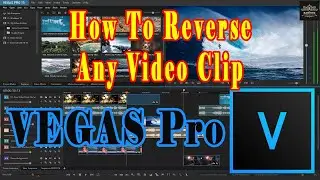 How To Reverse Any Video Clip | VEGAS Pro Tutorial | 