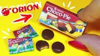 ORION CHOCO PIE! Doll house | DIY AnnaOriona