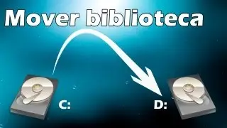 Mover la Biblioteca de archivos al disco local D en Windows 7, 8, 10