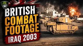 British Warrior APC | 30mm Gun Cam Footage | Operation Telic | Iraq 2003