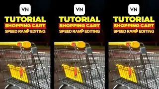 SHOPPING CART SPEED RAMP SHOOT + EDIT TUTORIAL | USING PHONE 📱