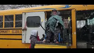 Sam home from school & off the school bus lift 12.18.23 @onthatnote