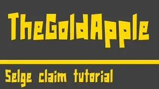 Selge claim tutorial