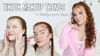 TIKTOK FOUNDATION TREND + Nelly.com haul! ♡ Amalie Sode