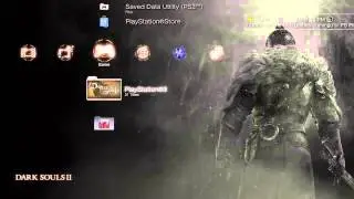 Dark Souls II dynamic theme from digital preorder