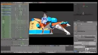 Foxy In Boxy Intro - Bledner Animation - Breakdown