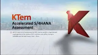 KTern Accelerated S/4HANA Assessment