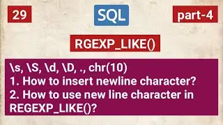 SQL | REGEXP_LIKE() | part-4