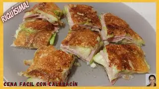 IDEA de CENA fácil con CALABACIN