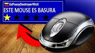 Probé el PEOR MOUSE de 1$ según Internet 🥶⭕
