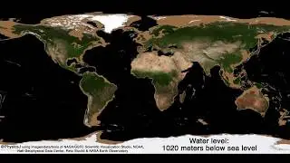 What Earth Would Look Like Without It's Oceans