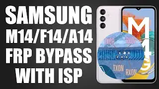SAMSUNG F14 | M14 5G FRP BYPASS | M14 5G FRP WITH ISP