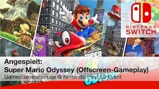 Super Mario Odyssey [Nintendo Switch - Offscreen Footage]
