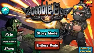Zombie Fire Android Oyun İnceleme (GamePlay) #GameTurka