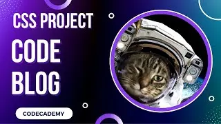 Code Blog CSS Accessibility Project | Day 35 Codecademy