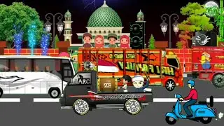 Animasi Takbir Keliling Hari Raya Idul Fitri 2024 #animasi #animasitakbiran #animasitakbirkeliling