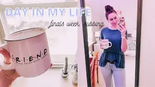 COLLEGE DAY IN MY LIFE: finals week, subbing