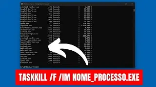 How to terminate processes using the command prompt.