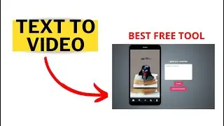 Turn Text To Video with AI - Best Free Ai website (Part 2)