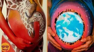 Creative Baby Bump Painting Ideas for Future Mommy