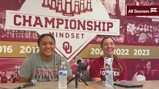 Oklahoma Softball: Ella Parker, Karlie Keeney Interview (Love's Field Opening)