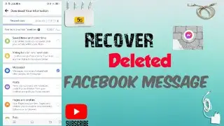 New💥 How to recover deleted Facebook messages 2023 || Recover deleted Facebook messages
